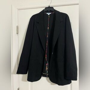 Women’s black blazer brand new with tags size large